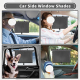 Retractable Car Window Sun Shades